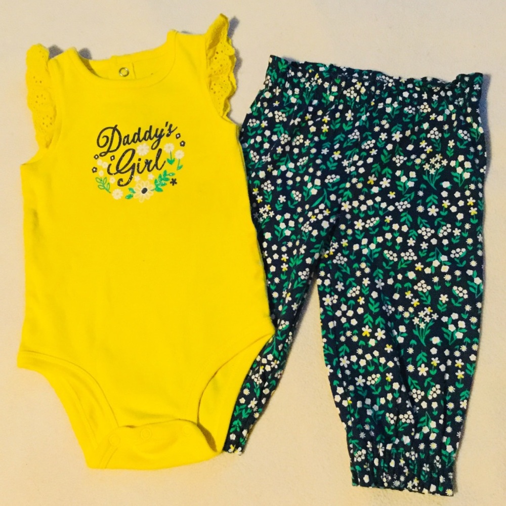 6 mo. “Daddy’s Girl” Carter’s 2 Piece Set